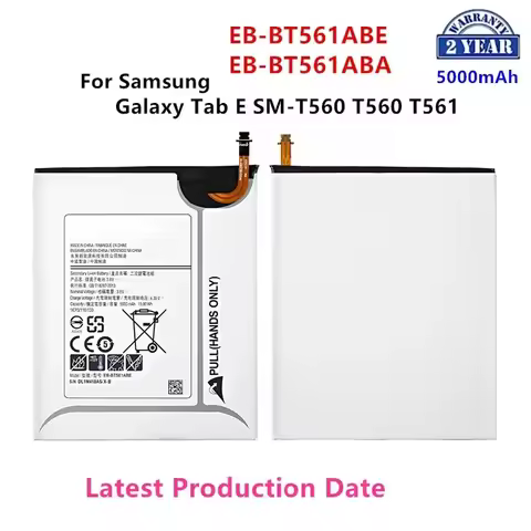 Brand New Tablet EB-BT561ABE EB-BT561ABA 5000mAh Battery For Samsung Galaxy Tab E T560 T561 SM-T560 