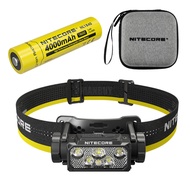 NITECORE HC60 UHE 1600 Lumens USB-C Rechargeable Headlamp Camping Headlight