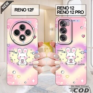 Oppo RENO 12 case _ oppo RENO 12F case _ oppo RENO 12 PRO case - flexible clear black silicone case