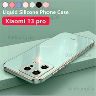 Casing For Xiaomi 13 pro 13 Lite 13 Ultra 13pro 13Lite 13Ultra Xiaomi13pro Xiaomi13lite Square Plated Phone Case Fashion Couple Soft Silicone Camera Lens Shockproof Back Cover