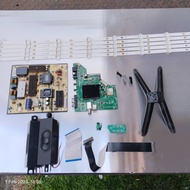 LE-55F3G CAIXUN 55"TV, MAIN BOARD, POWER SUPPLY, T-CON,  SPEAKER, RIBBON CARD, STAND AND BACKLIGHT