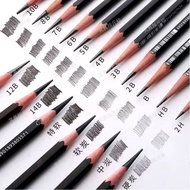 新品现货微瑕疵素描铅笔美术生专用绘图铅笔画室2B4B6B8B4H2H速写Micro-blemish sketch pencil art student special drawing lead2026