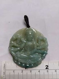 緬甸a玉 46mm千手觀音