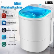 ◘✤⊙Single-tub washing machine, mini small washing machine, dehydrating washing machine