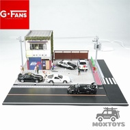 G-Fans 1:64 Initial D Tofu store scene Diorama