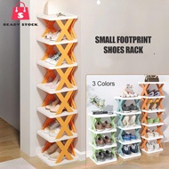 RSS_ Shoes Rack Rak simpanan kasut Modern Shoes Rack Portable Multifunctional Folding Rack Storage