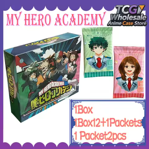 Wholesale Anime Cards My Hero Academia Cards Hero Anime Peripheral Collection Card Toys Gifts