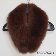 【SAGA FOX】真品狐狸毛*日式和服披肩*狐狸毛圍巾*毛皮披肩*皮草(fox11)