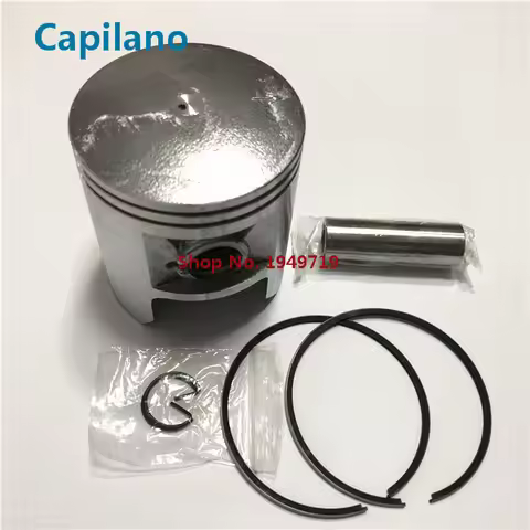 motorcycle TS185 piston kit with piston ring 64mm bore 16mm piston pin for Suzuki 2 stroke 185cc TS 