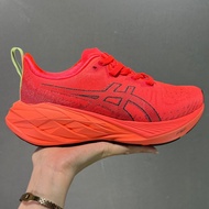 red Asics Nova Blast 4 Men And Women Running Shoes Nova Blast 3 Lightweight Cushioning Sports Shoes 