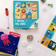 I WRITE MY ABC (WIPE & CLEAN FLASHCARDS) + SPIDOL