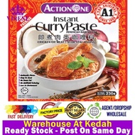 A1 Action One Instant Curry Paste (For Chicken/Meat) Perencah Kari Segera 230g HALAL 9555140300011