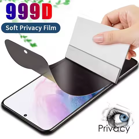 Privacy Hydrogel Film For Vivo V21e 4G 5G 6.44" V21 V2061 V2066 V2108 V2050 V2055 Anti-Spy Screen Pr