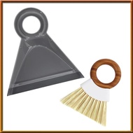 [chasoedivine.] Mini Dustpan and Brush Set Portable Cleaning Brush and Dustpan Combo