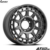 (1PC) LENSO MX-EBOLA GUN METAL 18x9J ET0 SPORTRIM SPORTRIMS RIM RIMS 4X4 4WD WHEELS RIMS HIGH QUALITY ALLOY RIM KERETA