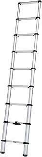 Thule Van Ladder - 9 Steps - 8.5Ft Extension - Telescoping Van Ladder - Easy Close System - EN:131 C