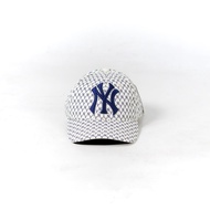 MLB NY Hat MONOGRAM NAVY WHITE CAP 100% ORIGINAL