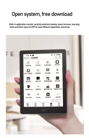 Clear6 E-book Reader 6 Inch E-ink Screen Multiple Transmission Methods AI Smart Listening E-paper Ey