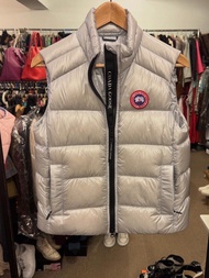 羽絨背心 Canada Goose silver gray down vest jacket