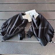 Road CYCLING BIKE GLOVES 100 BLACK DECATHLON VAN RYSEL