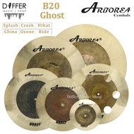 Arborea Cymbals Ghost Model Bronze B20 Material Available In Many Sizes. Splash Crash Hihat Ride Chi
