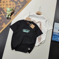 2026Evisu Baju-T Lelaki dan Wanita, Baju-T Bercetak, Baju-T Perniagaan, Baju-T Lengan Pendek, Baju-T