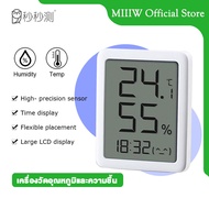 Xiaomi Youpin Miaomiaoce เครื่องวัดอุณหภูมิและความชื้น เทอร์โมมิเตอร์ Thermometer &amp; Hydrometer ไฮโกรมิเตอร์ จอLCD