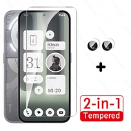 2in1 Tempered Glass For Nothing Phone (2a) Plus 5G 2024 Camera Screen Protector Phone 2a+ Phone2a 2a