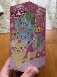 日本Tohato Pokemon 寶可夢朱古力零食連貼紙