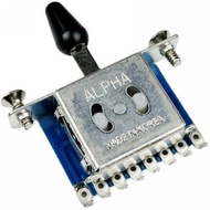 1 Piece Alpha 3-way 5-way Electric Guitar Pickup Selector Switch ( #0393 ) MADE IN KOREA
