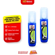 MATA Esco Correction Pen Iron Eye PK-089 / Type-x Liquid White ESCO