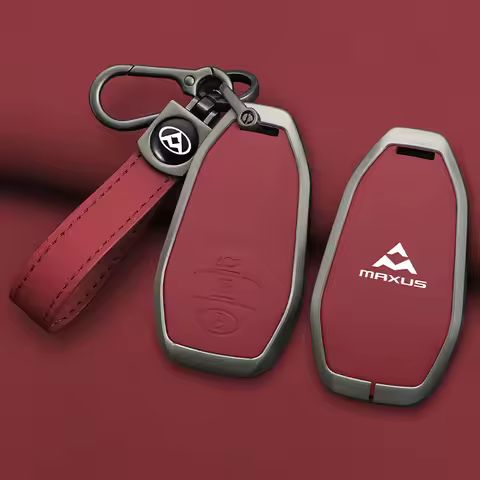 Zinc Alloy Leather Car Remote Key Case Cover For MAXUS LDV T60 G10 G20 V80 V90 T70 D90 2017 G50 D60 