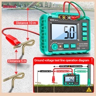 Phenovo Megohm Meter โวลต์มิเตอร์การเก็บรักษาข้อมูลแบบพกพา250/500/1000V Megohmmeter ดิจิตอลสำหรับ DC