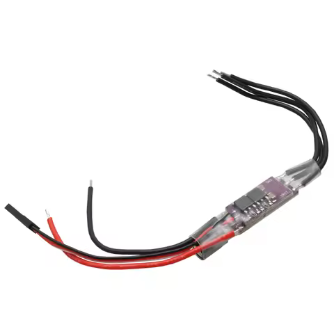 1PCS AM32 32-bit ESC 2-4S 40A Speed Controller with 5V2A BEC Module 35V 470uF Capacitor for RC Crawl