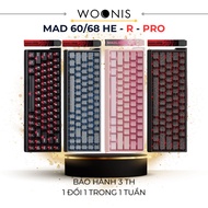 HE MAD60 GAMING MECHANICAL KEYBOARD | MAD68 HE | Rapid Trigger | 1000hz | 8000hz