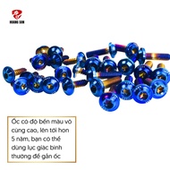 Full bộ ốc dàn áo titan xe SIRIUS/ EXCITER/ WINNER/ SONIC/ MSX/ AIRBLADE/ VARIO/ VISION/ NOUVO/ NVX/