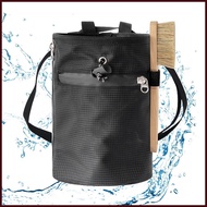 Rock Climbing Chalk Bag Bouldering Storage Pouch with Zippered Pockets Rock Climbing Gear Equipment 