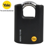 Yale Y121/50/132/1 Classic Series Brass Shrouded Padlock with Steel Shackle 50mm Kunci