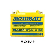 MOTOBATT BATTERY MLX4U-P PRO LITHUM BATTERY 12V 2.2AH (20HR) 100% ORIGINAL
