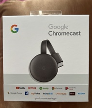 Google Chromecast 第3代 電視棒 手機筆電轉電視接收器
