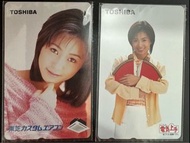 酒井法子日本電話卡2張