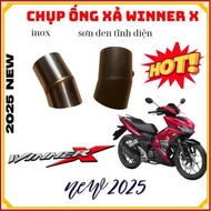 Winner X Stainless Steel 304 Exhaust Pipe Cover / Genuine Winner X Exhaust Pipe Cover New Model 2024