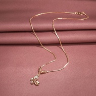 set perhiasan anak titanium anti karat kalung titanium wanita anting
