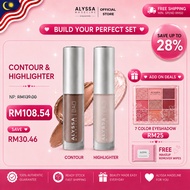 [HOT] OFFICIAL Alyssa Madeline X Bao Limited Edition 2-in-1 Contour & Highlighter Set Natural Dewy F