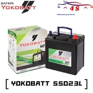 Bateri Kereta 55D23L YOKOBATT MF by YOKOHAMA - Car Battery PROTON Exora Preve Inspira Suprima S MITSUBISHI Lancer