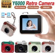 HD CCD Retro Mini Digital Camera Pocket Portable Camera Screen Flash Outdoor Photography Travel Vide
