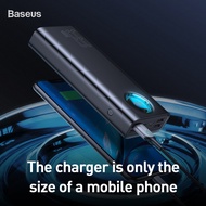 Baseus Amblight 30000mAh PD 3.0 + QC3.0 33W Quick Charge Power Bank 5 Output LED Display Portable Powerbank