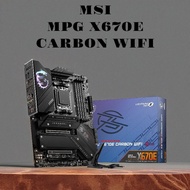 MSI motherboard MPG X670E CARBON WIFI AMD Ryzen 7000 Series AM5 compatible X670 chipset ATX MB5862