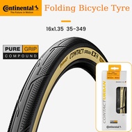 Continental Contact Urban Folding Bicycle Foldable Tyre 16 inches City Bike Tires 16x1.35 35-349