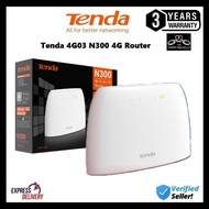 Tenda 4G03 N300 4G Router - SIM Card/Hotspot Router/Modem / Tenda 4G03 PRO N300 WIFI 4G LTE Router S